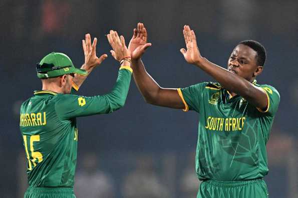 South Africa were in total control of the game picking regular wickets. South Africa were in total control of the game picking regular wickets.