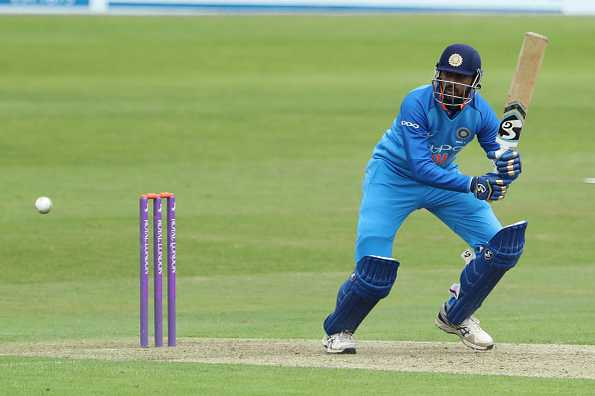 Krunal Pandya led from the front with a vital knock under pressure Krunal Pandya led from the front with a vital knock under pressure
