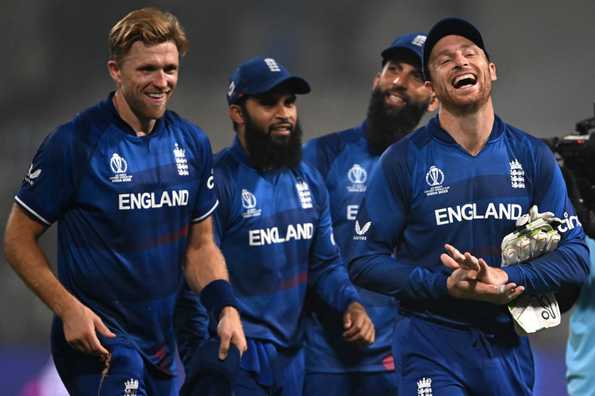 England bowled Pakistan out for 244 in 43.3 overs. England bowled Pakistan out for 244 in 43.3 overs.