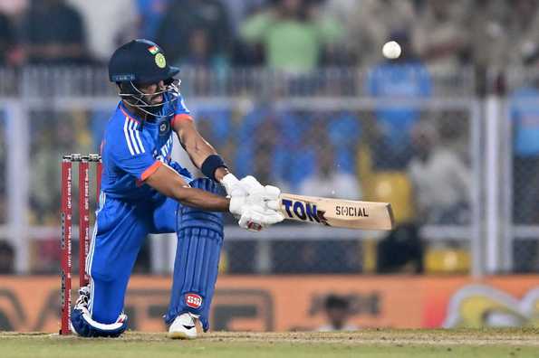 Gaikwad's ton was in vain as Australia chased down India's 222/3 off the last ball. 