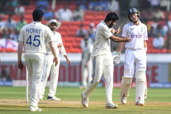 The incident occured in the 81st over of England's second innings The incident occured in the 81st over of England's second innings