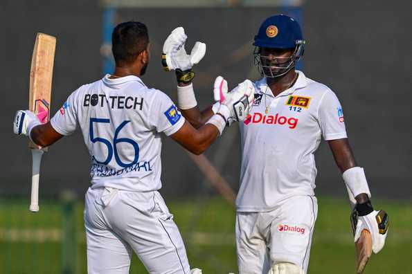 The senior pros put on a near flawless partnership to blunt Afghanistan's bowlers