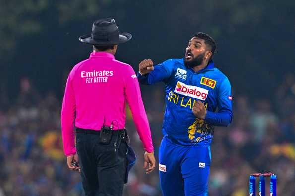 Hasaranga was on fire with both bat and ball for Sri Lanka Hasaranga was on fire with both bat and ball for Sri Lanka