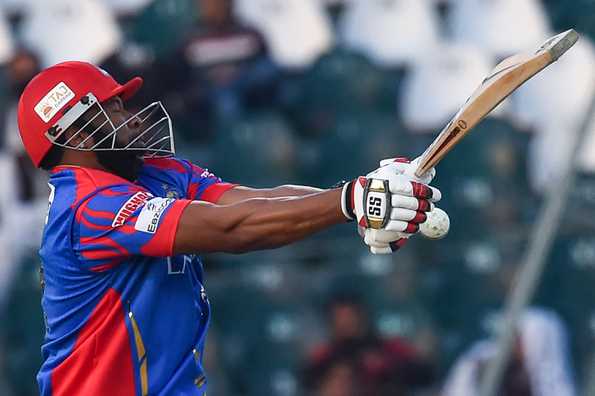 Kieron Pollard smashed a 33-ball 58