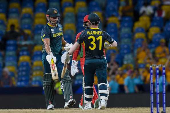 Stoinis and Warner hit contrasting fifties for Australia. Stoinis and Warner hit contrasting fifties for Australia.