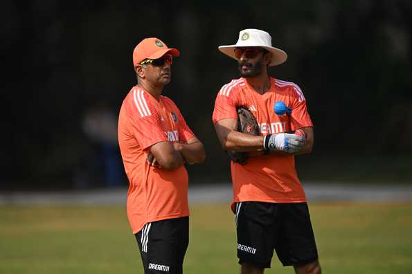 Vikram Rathour credited Rahul Dravid as the best coach he has worked under Vikram Rathour credited Rahul Dravid as the best coach he has worked under