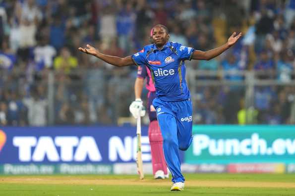 Maphaka played in the IPL as well for Mumbai Indians. Maphaka played in the IPL as well for Mumbai Indians.