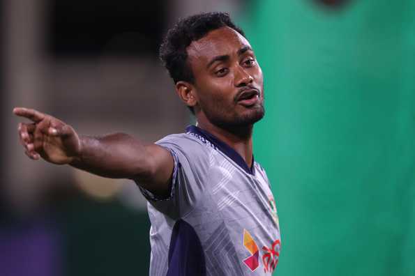 Shoriful Islam was ruled out of the second Test against Pakistan due to a groin injury Shoriful Islam was ruled out of the second Test against Pakistan due to a groin injury