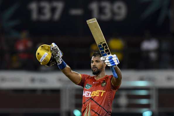 Nicholas Pooran lit up the Providence Stadium with a top knock Nicholas Pooran lit up the Providence Stadium with a top knock