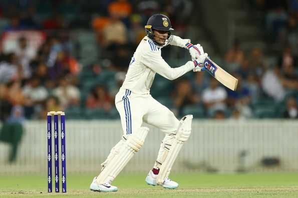 Shubman Gill stroked a fluent half-century