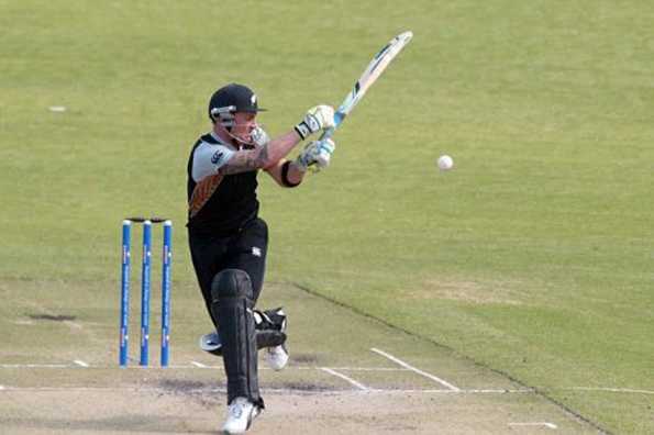 Brendon McCullum bats for New Zealand during the second of two Twenty20 internationals against Zimbabwe at the Harare Sports Club in Harare. New Zealand opening batsmen McCullum and Martin Guptill continued their assault on the Zimbabwe bowlers to set up a comfortable win in the second and final Twenty20 international at Harare Sports Club on Monday. Brendon McCullum bats for New Zealand during the second of two Twenty20 internationals against Zimbabwe at the Harare Sports Club in Harare. New Zealand opening batsmen McCullum and Martin Guptill continued their assault on the Zimbabwe bowlers to set up a comfortable win in the second and final Twenty20 international at Harare Sports Club on Monday.