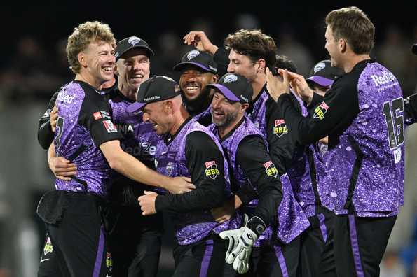 Riley Meredith bowled a fiery spell to restrict the Sixers in the Qualifier Riley Meredith bowled a fiery spell to restrict the Sixers in the Qualifier