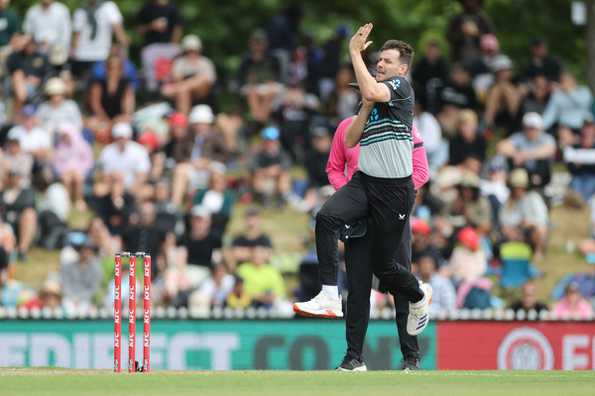 Duffy comes in as cover for Lockie Ferguson Duffy comes in as cover for Lockie Ferguson
