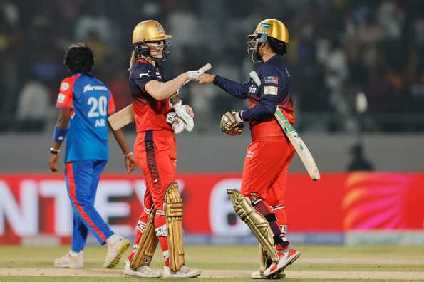 Smriti Mandhana scored her fastest WPL fifty - off 27 balls Smriti Mandhana scored her fastest WPL fifty - off 27 balls