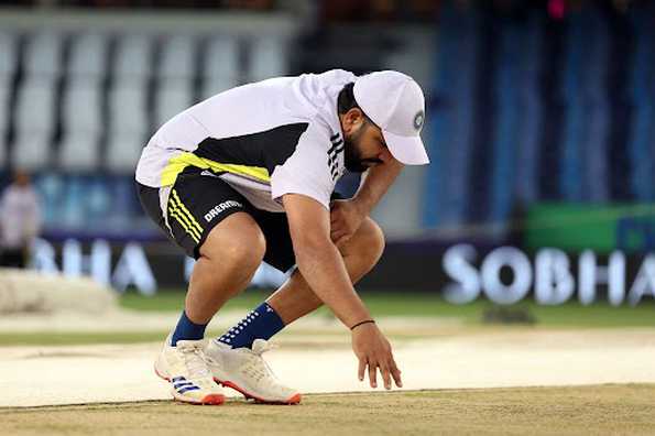 Rohit Sharma did not have a chance to look at the pitch on the eve of the match Rohit Sharma did not have a chance to look at the pitch on the eve of the match