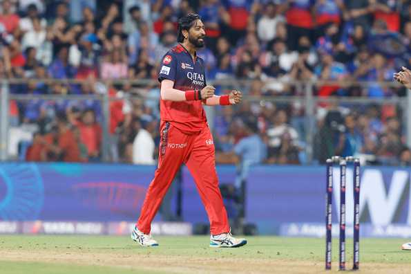 Krunal Pandya had a strong game with the ball, including the final over.