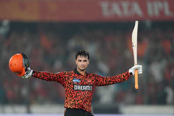 Abhishek Sharma registered the highest individual score by an Indian in the IPL Abhishek Sharma registered the highest individual score by an Indian in the IPL
