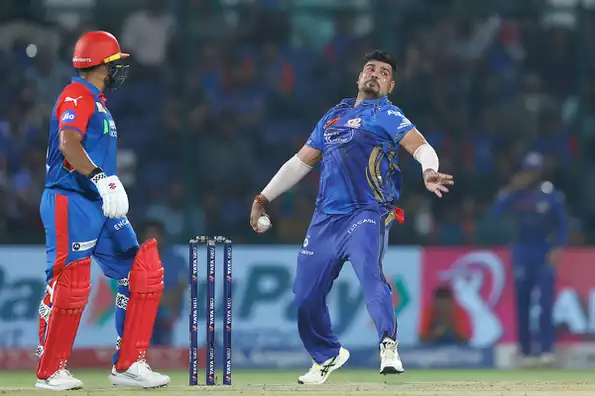 Karn Sharma returned figures of 3 for 36 Karn Sharma returned figures of 3 for 36