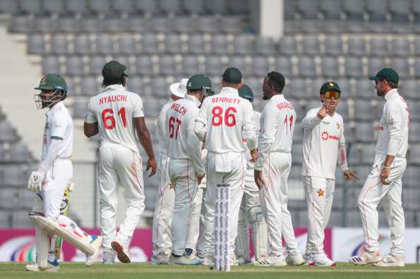 A collective bowling performance from Zimbabwe ensured Bangladesh were skittled out for 191 A collective bowling performance from Zimbabwe ensured Bangladesh were skittled out for 191