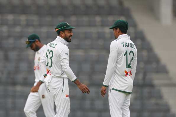 Mehidy Hasan Miraz bagged a five-wicket haul on Day 2 Mehidy Hasan Miraz bagged a five-wicket haul on Day 2
