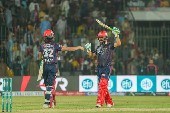 Khushdil bagged three wickets and scored 23 not out in the chase