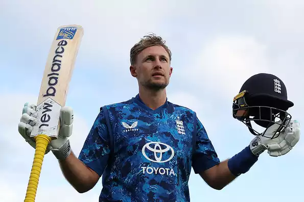 Joe Root walks off to a standing ovation after guiding England to victory 