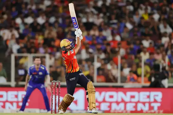 Shreyas Iyer led from the front for the Punjab Kings Shreyas Iyer led from the front for the Punjab Kings