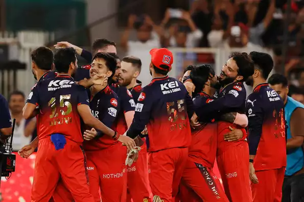 RCB's wait for a title finally came to an end RCB's wait for a title finally came to an end