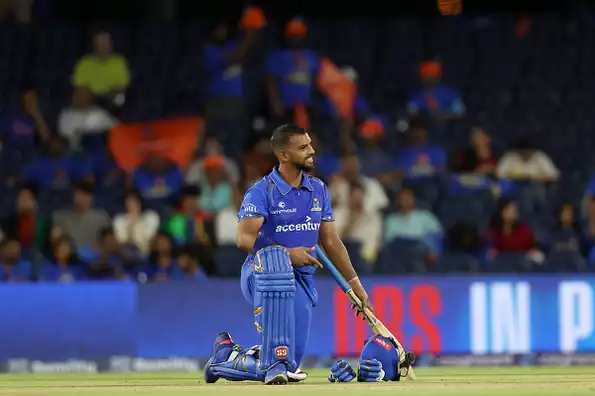 Pooran top-scored in the 2023 edition of MLC. Pooran top-scored in the 2023 edition of MLC.