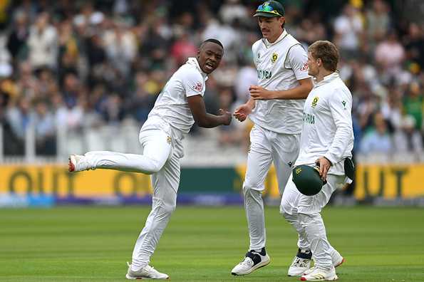Rabada struck twice in an over Rabada struck twice in an over