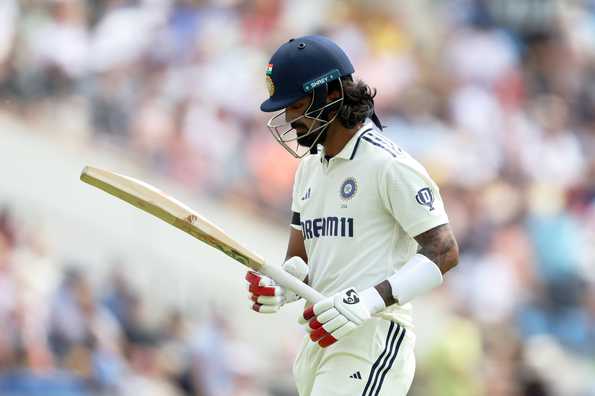Kl Rahul fell just before Lunch after a well-made 42 Kl Rahul fell just before Lunch after a well-made 42