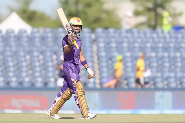 Unmukt Chand stroked an unbeaten 58-ball 86 Unmukt Chand stroked an unbeaten 58-ball 86