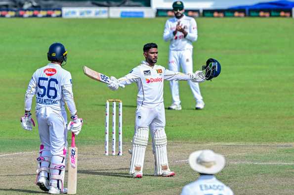 Nissanka remained unbeaten on 146