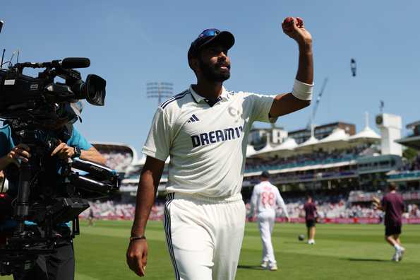 Bumrah got on the Lord's honours board with his 13th fifer away from home. 