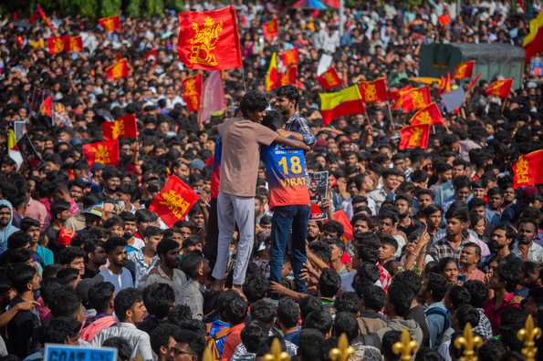 The Karnataka government has held RCB management responsible for the stampede The Karnataka government has held RCB management responsible for the stampede