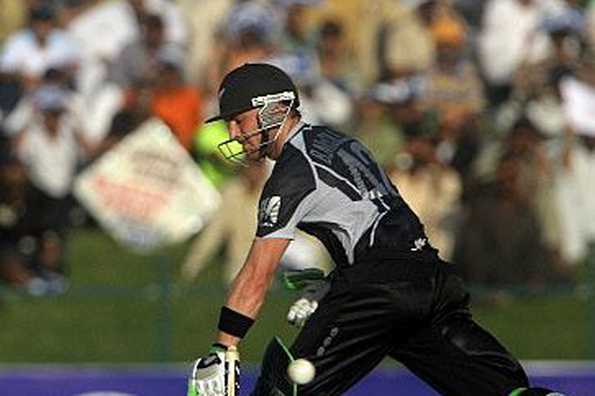 New Zealand's Brendon McCullum scores a run during their second one-day international cricket match against Pakistan in Abu Dhabi. McCullum hit a return-to-form hundred and Scott Styris took three wickets in two overs as New Zealand beat Pakistan by 64 runs New Zealand's Brendon McCullum scores a run during their second one-day international cricket match against Pakistan in Abu Dhabi. McCullum hit a return-to-form hundred and Scott Styris took three wickets in two overs as New Zealand beat Pakistan by 64 runs