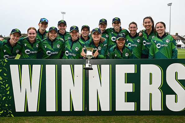 Ireland won the T20I series 3-0