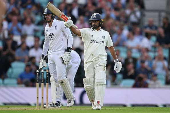 A fighting half-century from Karun Nair stabilised India after quick wickets A fighting half-century from Karun Nair stabilised India after quick wickets