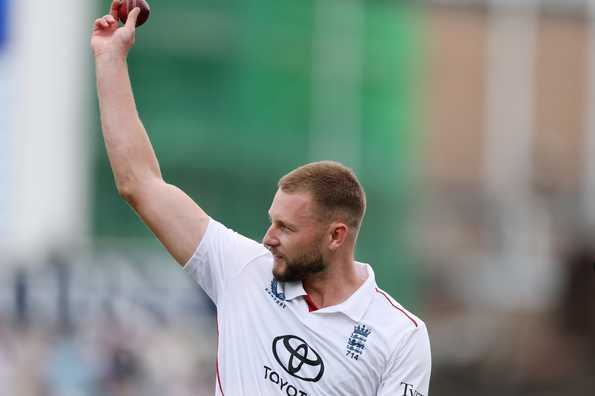 Gus Atkinson bagged a five-wicket haul to bowl India out for 224 Gus Atkinson bagged a five-wicket haul to bowl India out for 224