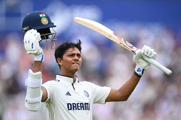 Yashasvi Jaiswal registered his sixth Test hundred as India took their lead closer to the 300 mark Yashasvi Jaiswal registered his sixth Test hundred as India took their lead closer to the 300 mark