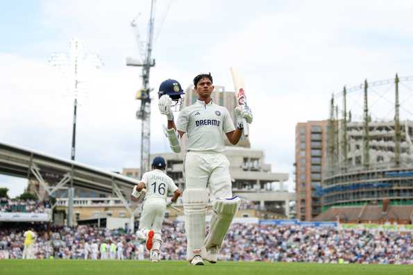 Jaiswal top-scored in India's second innings with 118. Jaiswal top-scored in India's second innings with 118.