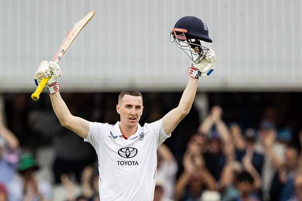 Harry Brook's blistering 91-ball century on the fourth afternoon put England firmly in control Harry Brook's blistering 91-ball century on the fourth afternoon put England firmly in control