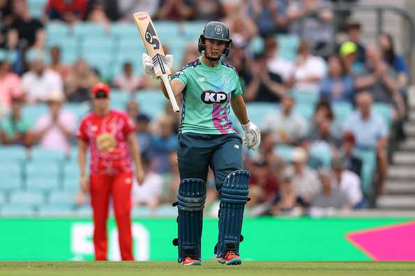 Alice Capsey struck 55 before bagging two wickets Alice Capsey struck 55 before bagging two wickets