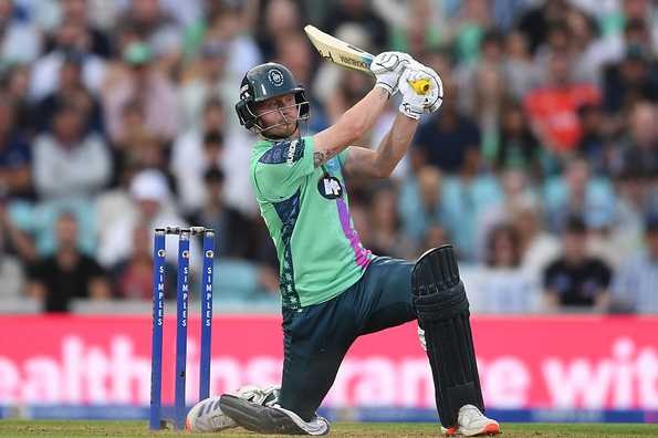Jordan Cox hit ten sixes in his innings.