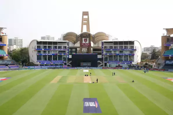 The DY Patil Stadium will host three league fixtures, one semi-final and potentially the final The DY Patil Stadium will host three league fixtures, one semi-final and potentially the final