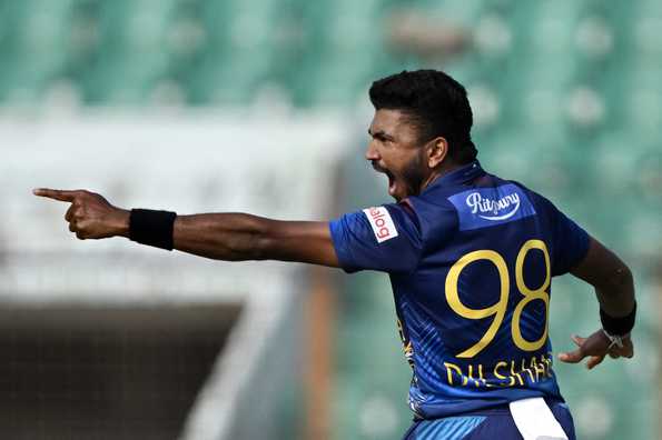 Dilshan Madushanka bowled a terrific final over, which included a hat-trick Dilshan Madushanka bowled a terrific final over, which included a hat-trick