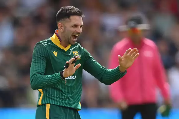 Maharaj picked four wickets Maharaj picked four wickets