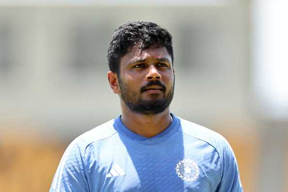 File Photo: Sanju Samson was an almost peripheral figure in the nets on Sept 6. File Photo: Sanju Samson was an almost peripheral figure in the nets on Sept 6.