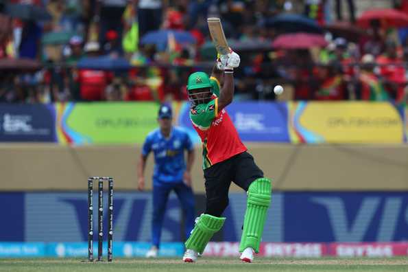 Quentin Sampson smashed 76 off 39 in his team's win