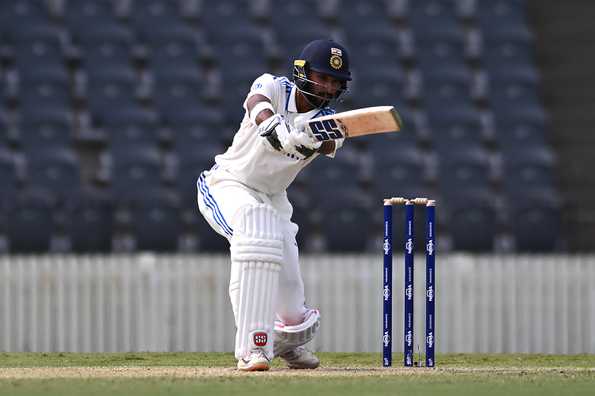 Padikkal made a 150 before rain washed out the last session in Lucknow.